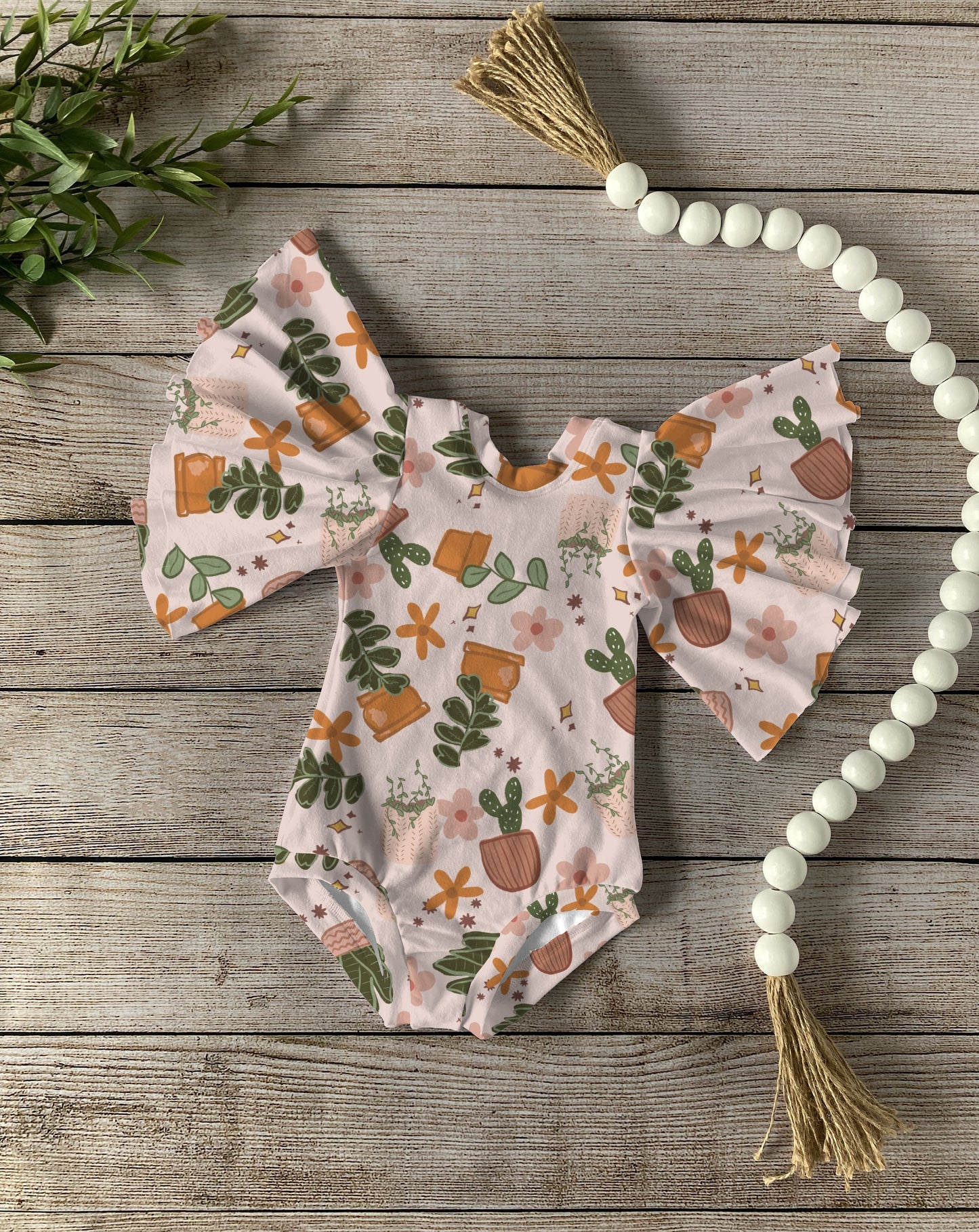 Plants Circle sleeve Leo