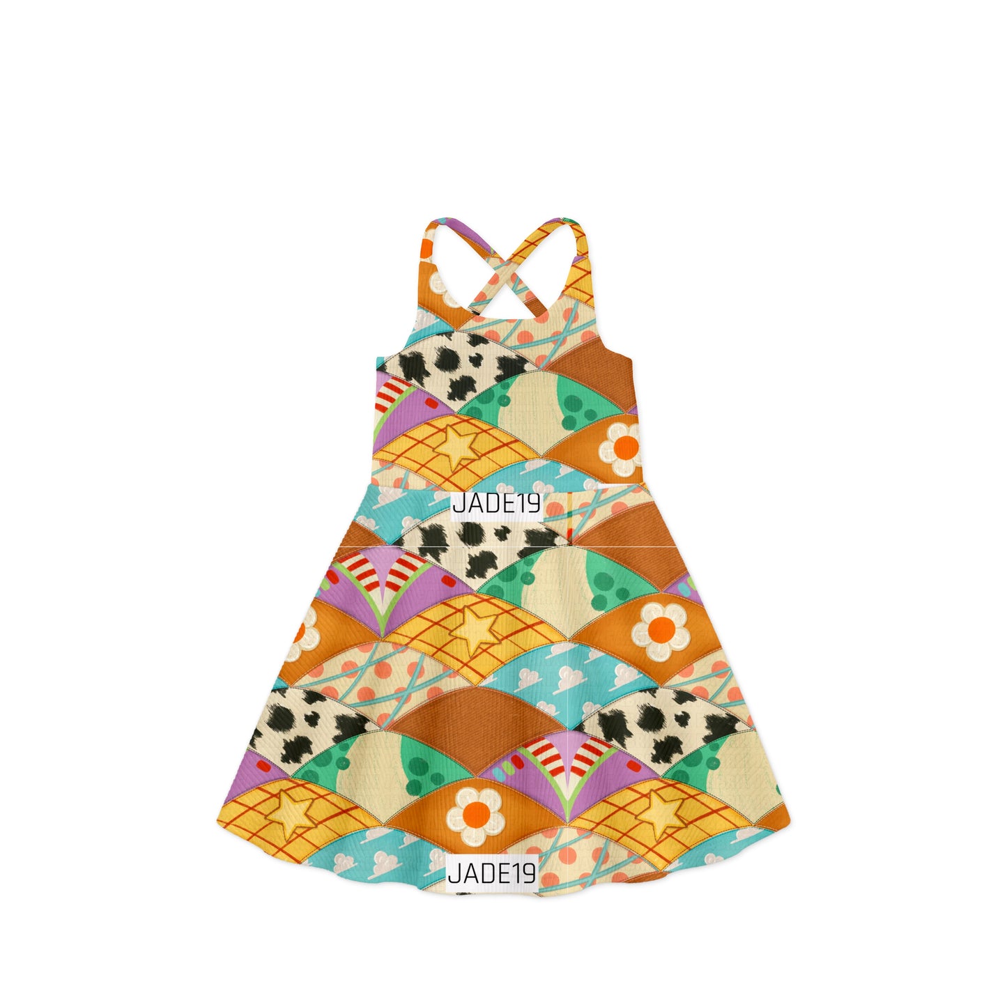 Patchwork brielle ( romper or dress)