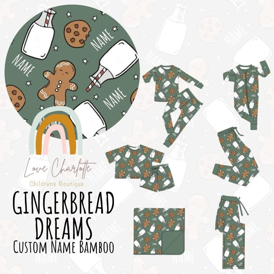 Custom Christmas name bamboo