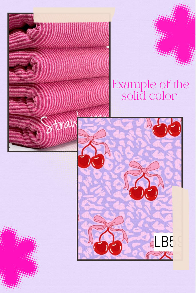 Cherry circle sleeve leo