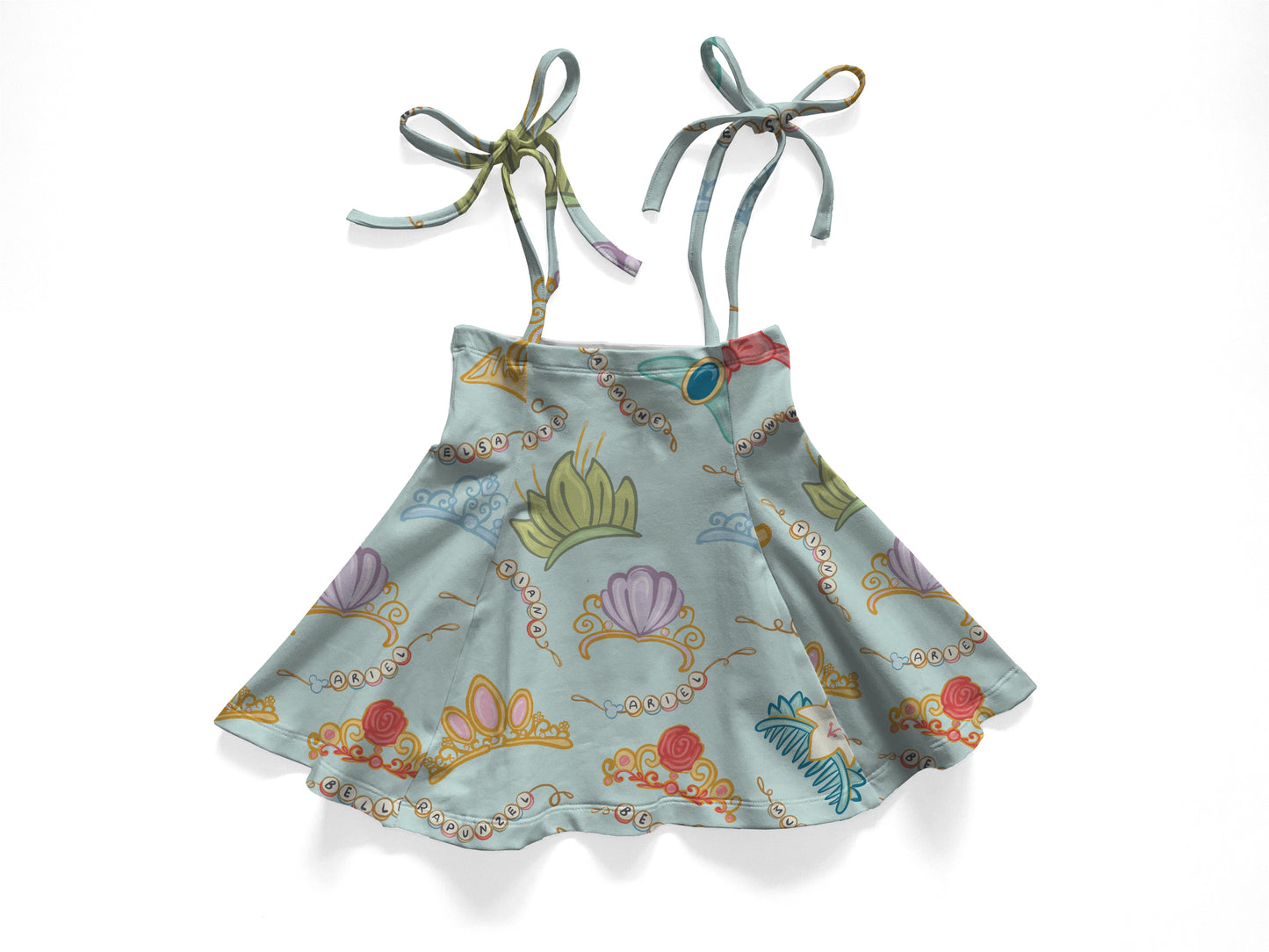 Crown tie skirt