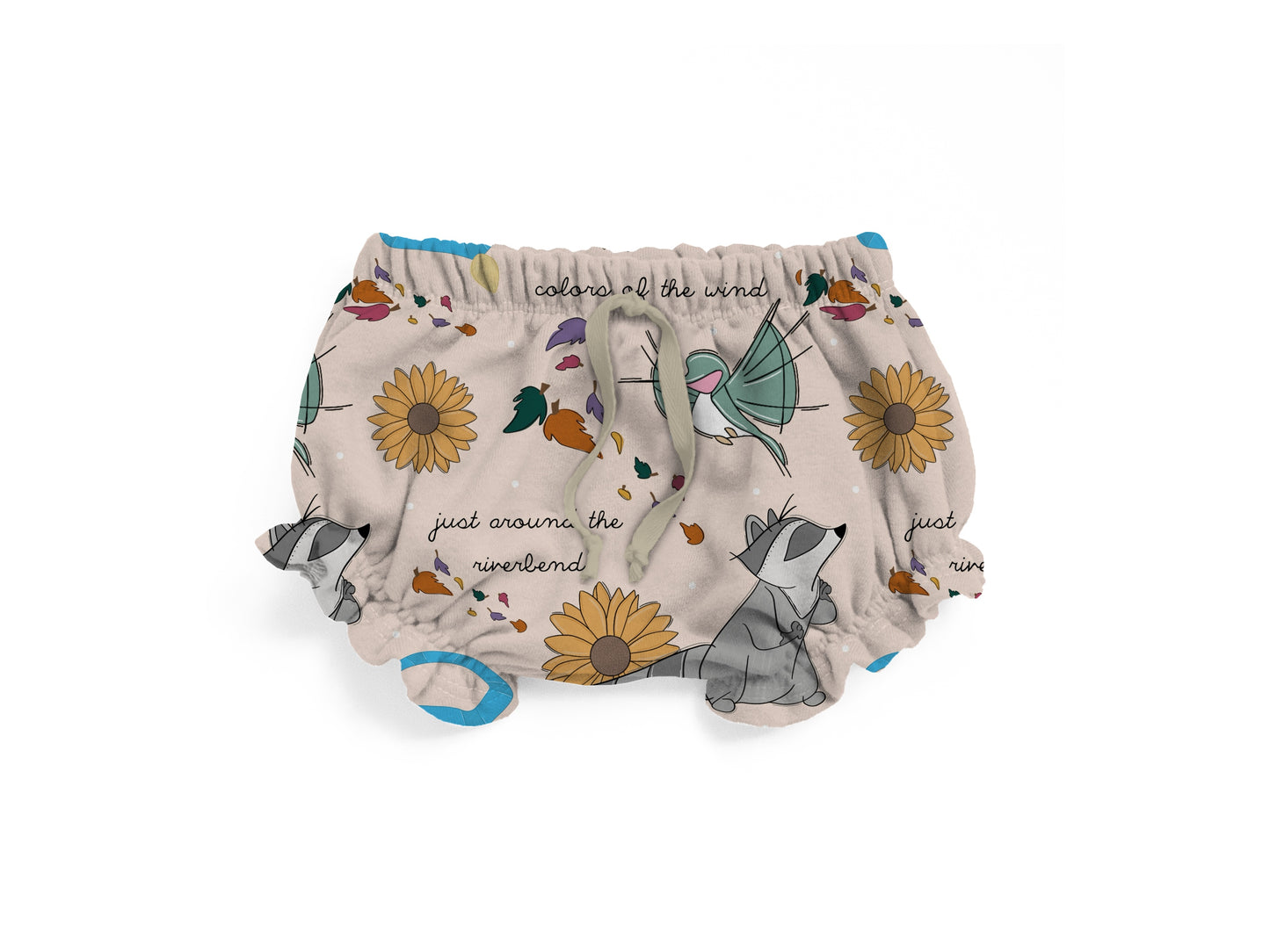 River bend Ruffle shorties
