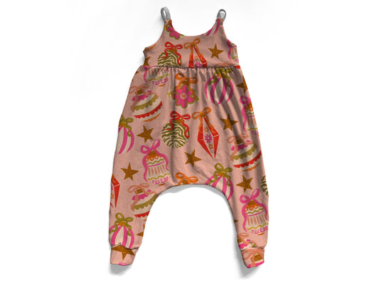 Pink ornaments og romper