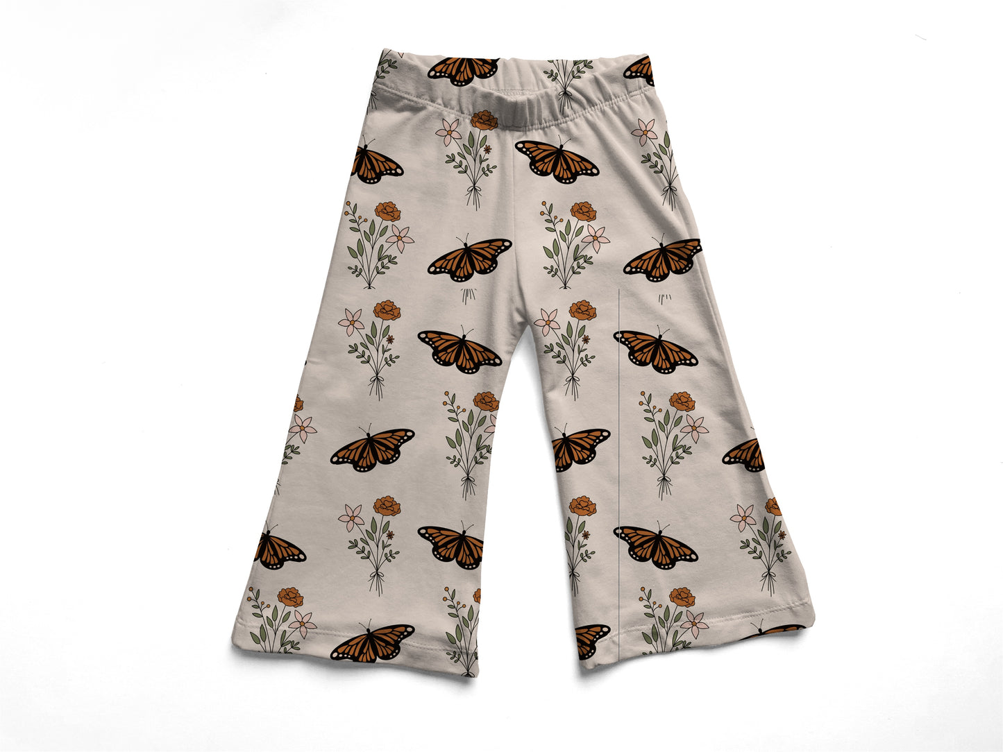 Butterfly Wide leg pants