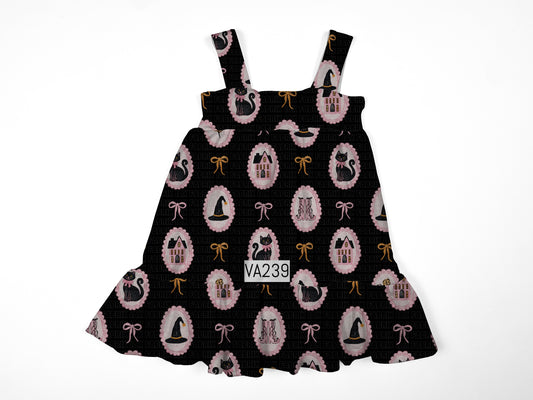 Cute  witch  ivy dress