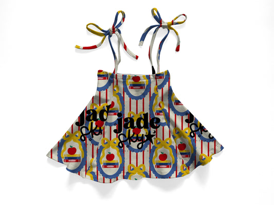 Back to school   tie skirt