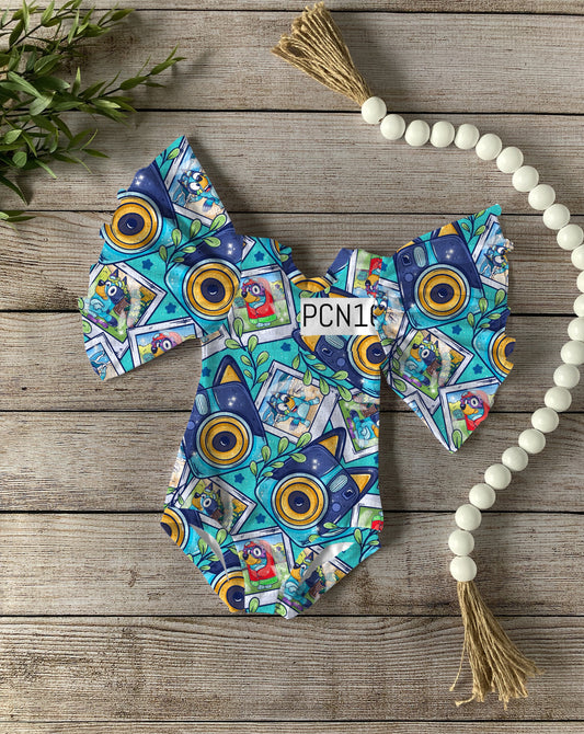 Bluey  Circle sleeve Leo