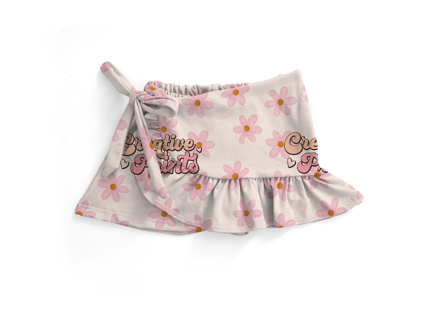 Dainty daisies ginger Skort