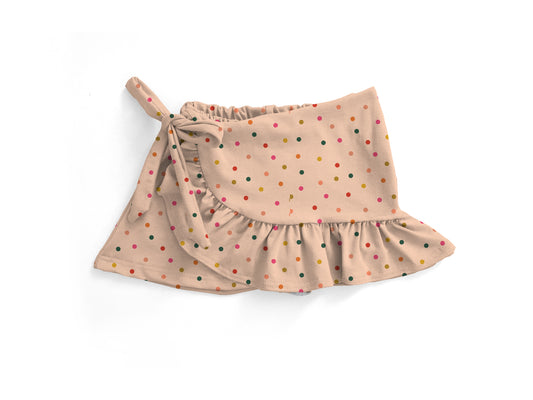 Dots ginger Skort
