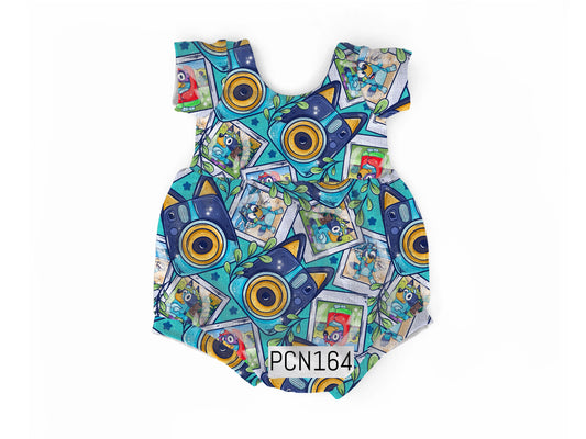 Bluey bubble romper