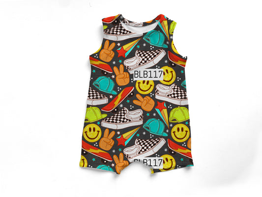 Classic shoes Tank romper