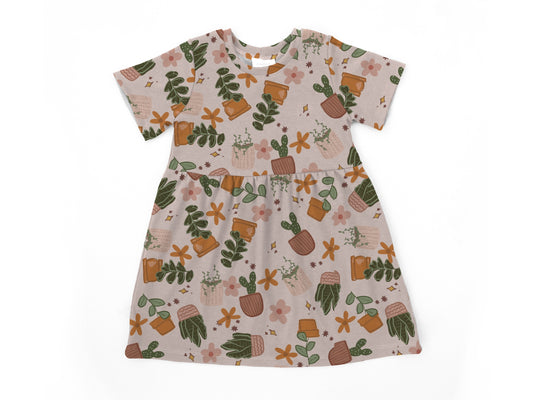 Plants  Bell dress
