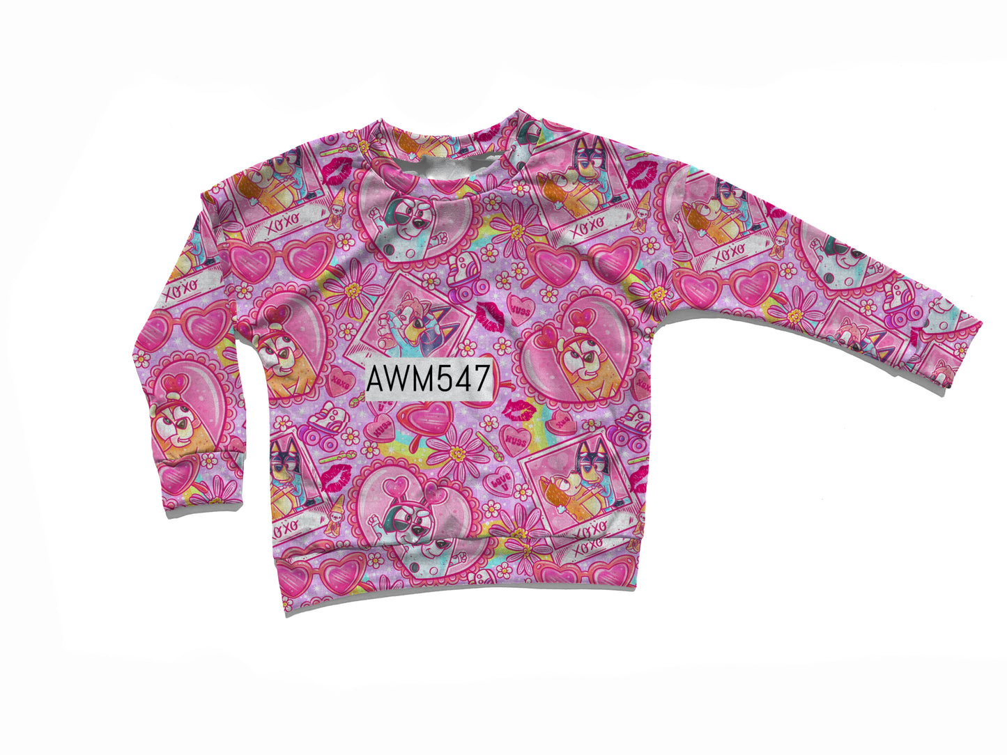 Muffin heart Dolman top