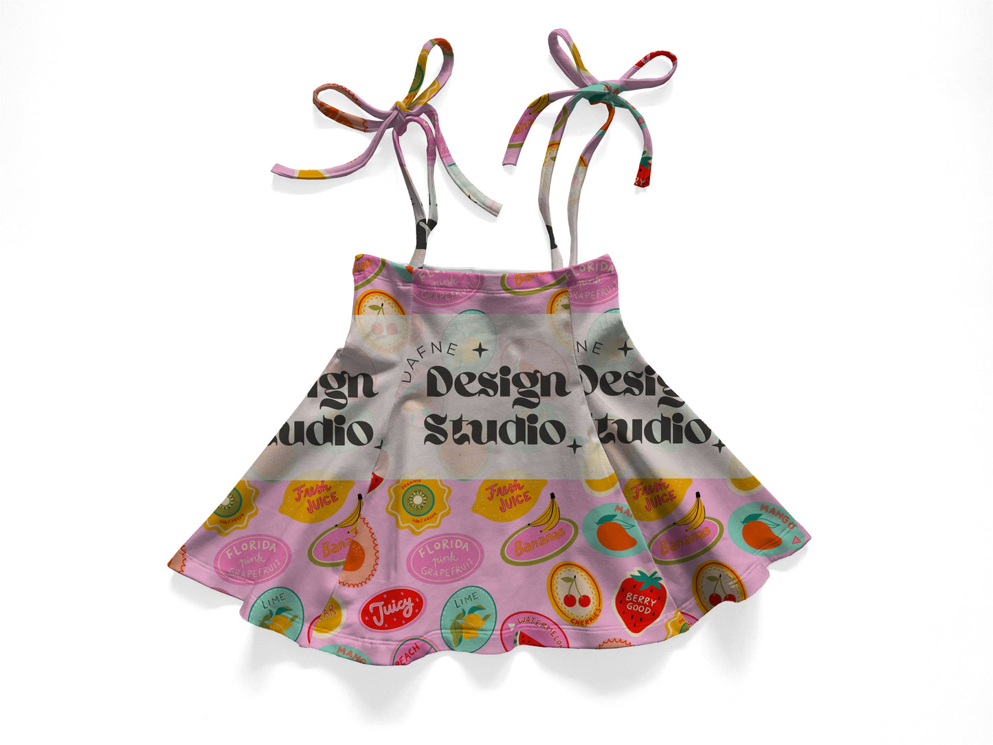 Fruit stand  tie skirt