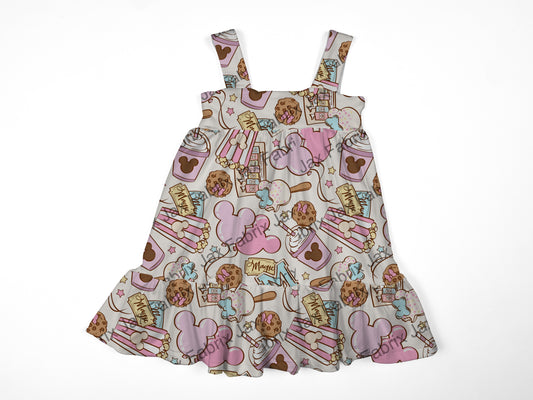 Park food  ivy dress