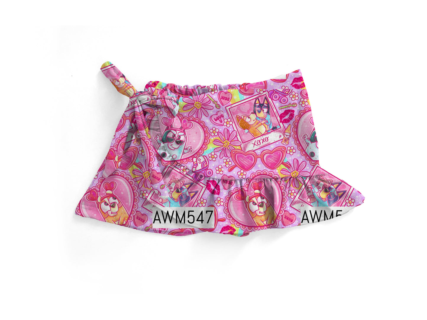 Muffin heart ginger Skort