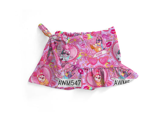 Muffin heart ginger Skort