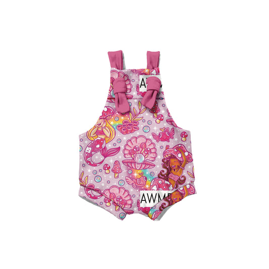 Mermaid Overalls ( pant length option in listing)