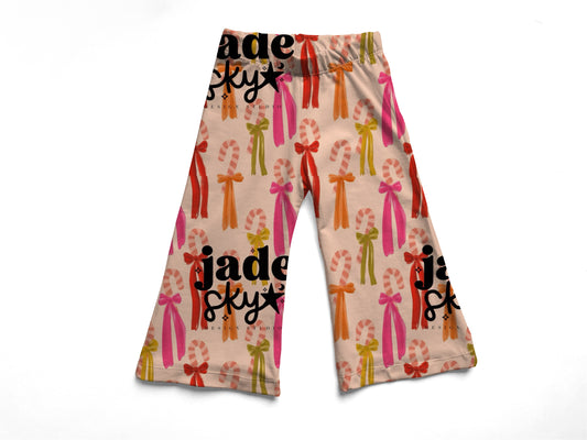 Candy cane Wide leg pants