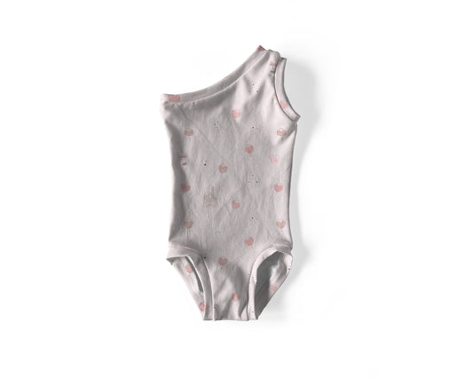 Dainty balloons One shoulder Leo