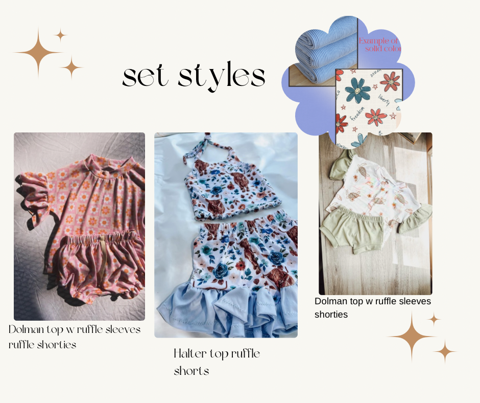 Freedom flowers  set ( style options in the listing )