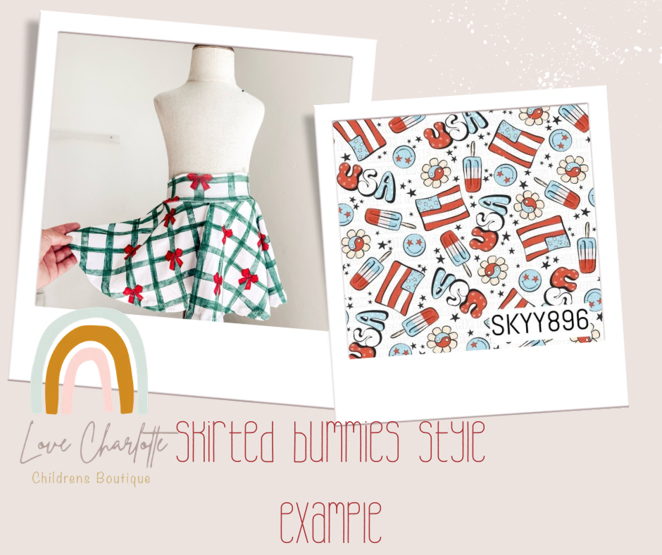 USA Skirted bummie