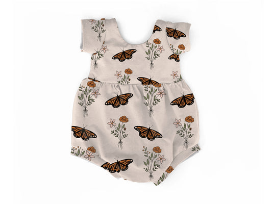 Butterfly   bubble romper