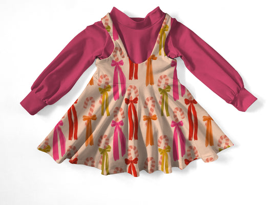 Candy cane pinafold