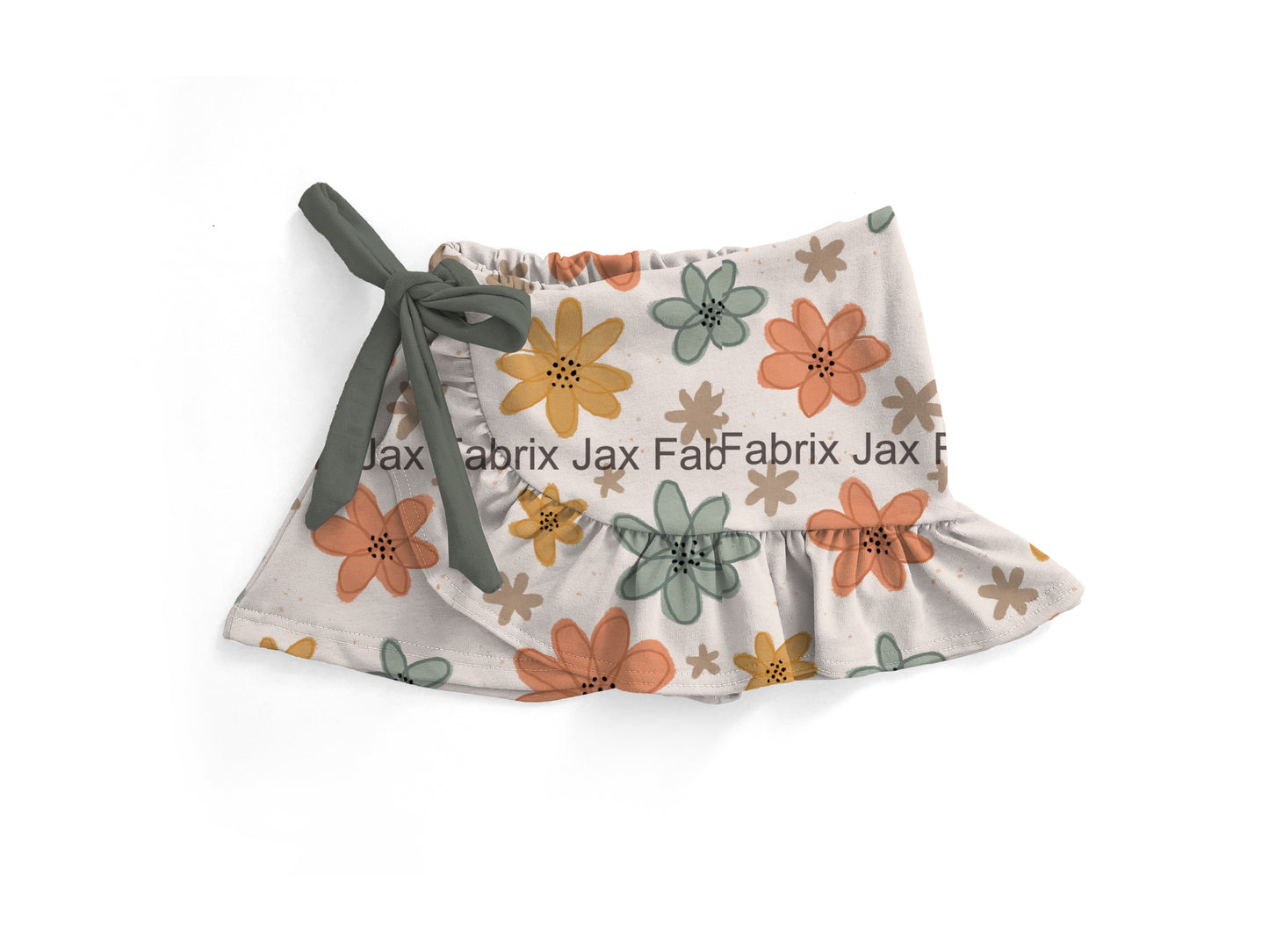 Flower  ginger Skort
