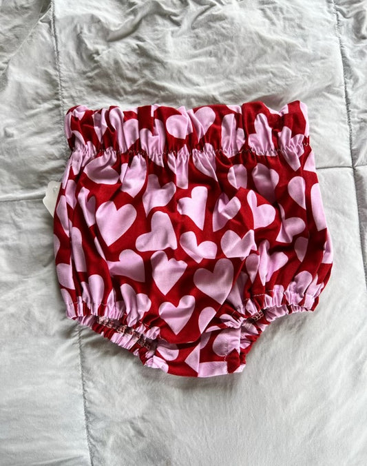 Heart paper bag bloomers ( more than one size available)