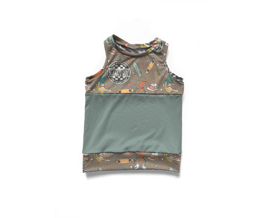Off the wall Boy tank