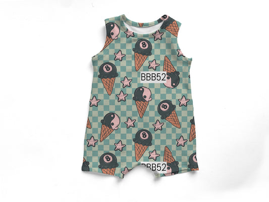 Ice cream Tank romper