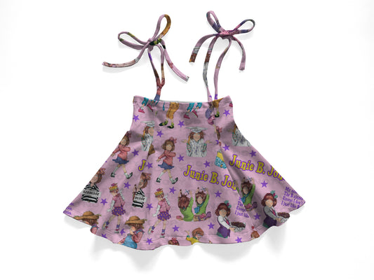 Junie b  tie skirt
