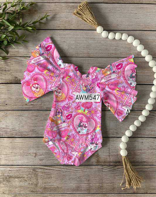 Muffin heart Circle sleeve Leo