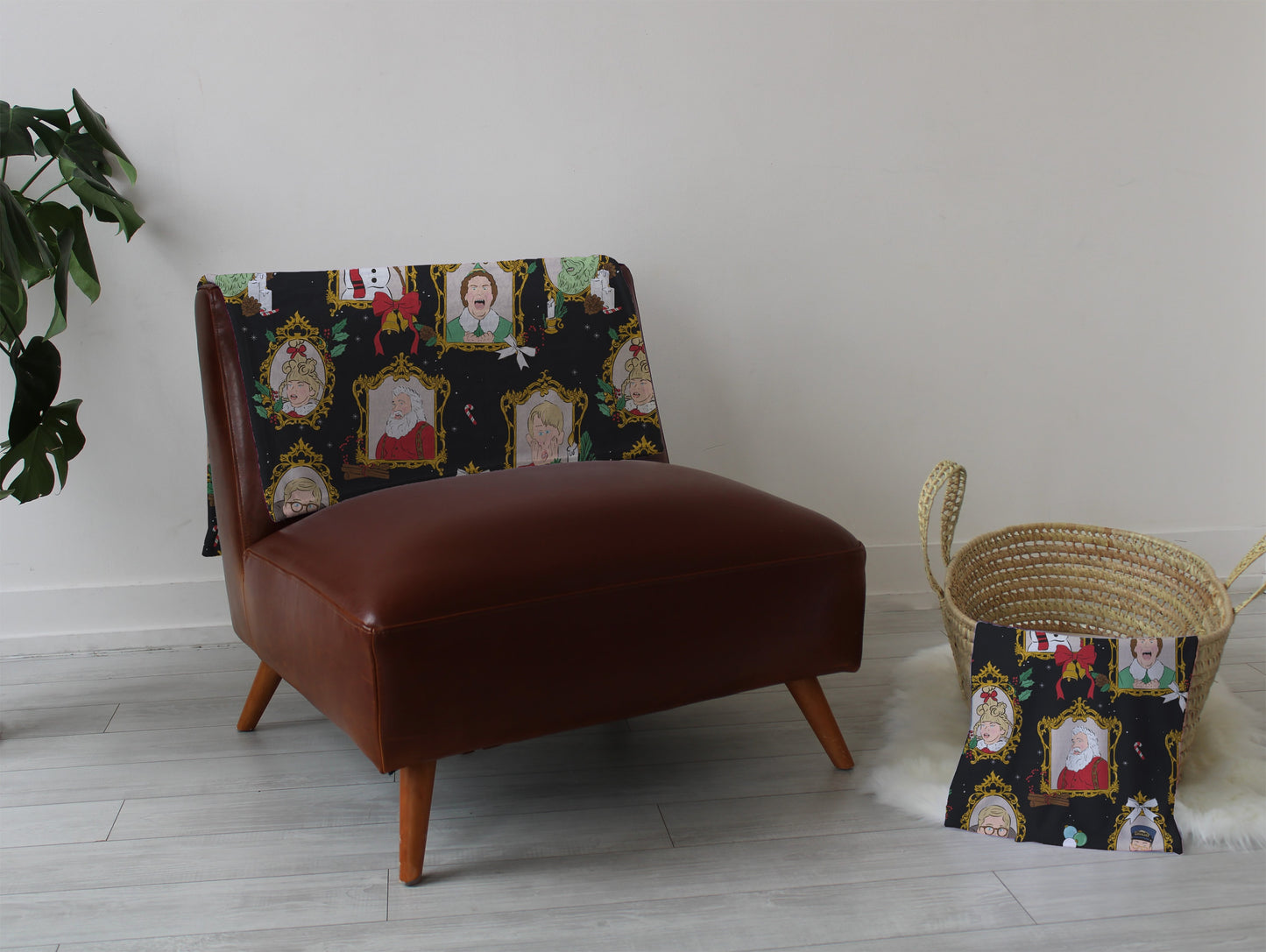 Movies playmat, swaddle, and blanket