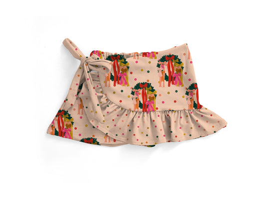 Wreath ginger Skort