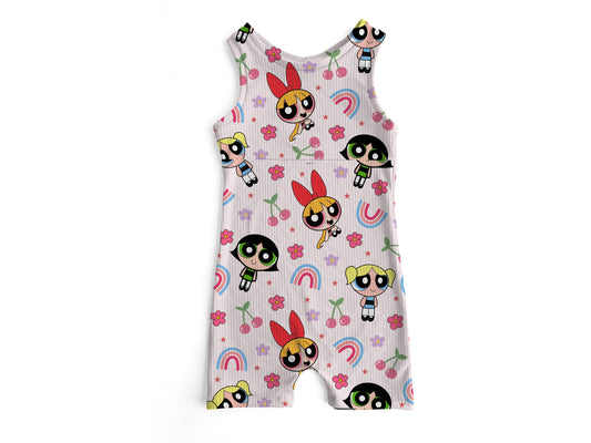 Power puff   Ollie romper