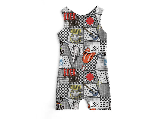 Skater rock Ollie romper