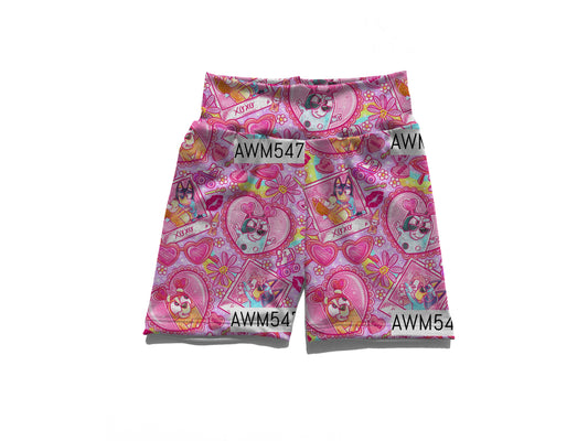 Muffin heart  Biker shorts