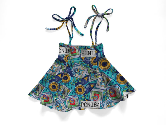 Bluey  tie skirt