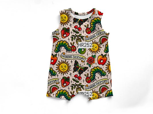 Tattoo Hungry caterpillars Tank romper