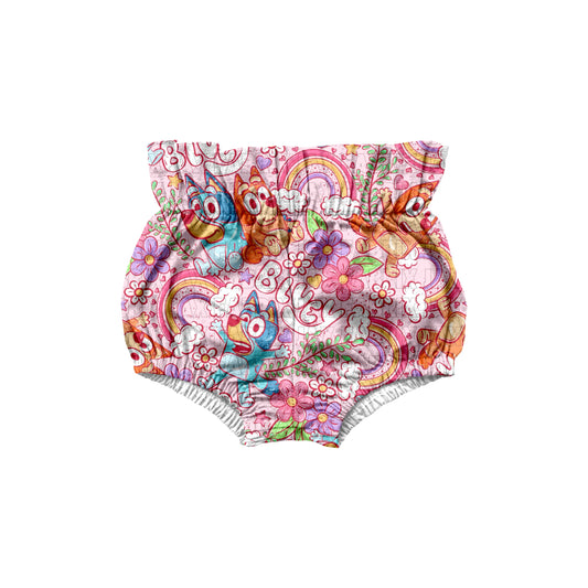 Pink Rainbow  paper bag bloomers