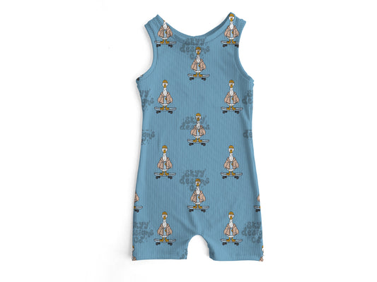 Skater goose Ollie romper