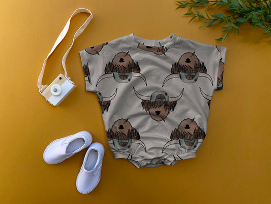 Highland oversized romper