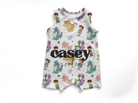 Dragon tails Tank romper