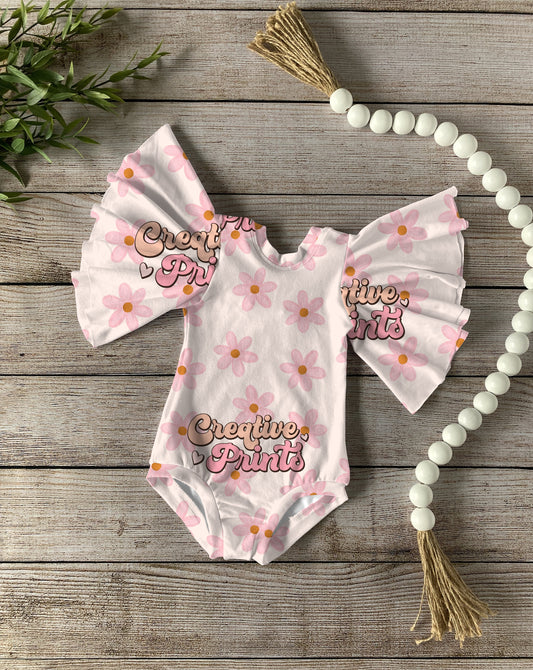 Dainty daisies Circle sleeve Leo