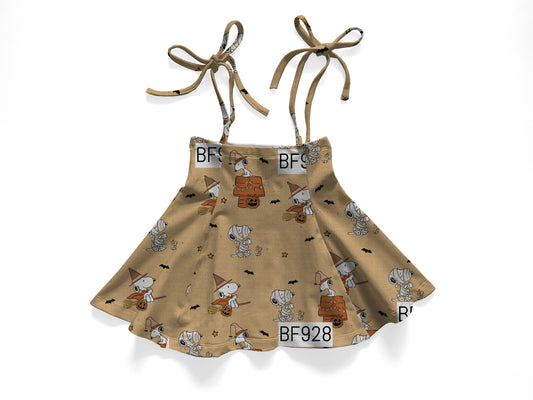 Snoopy tie skirt