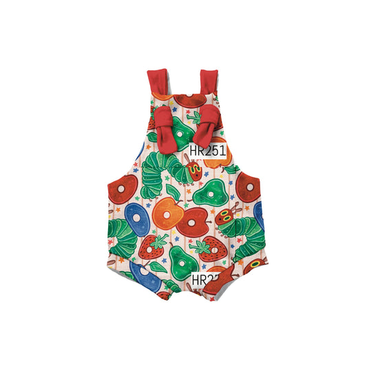 Hungry caterpillars Overalls ( pant length option in listing)