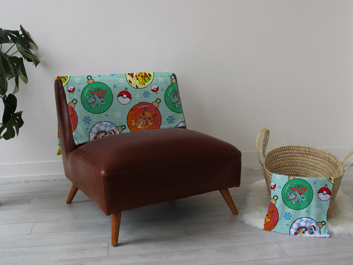 Poke Playmat, swaddle, and blanket