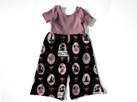 Cute witch Autumn romper